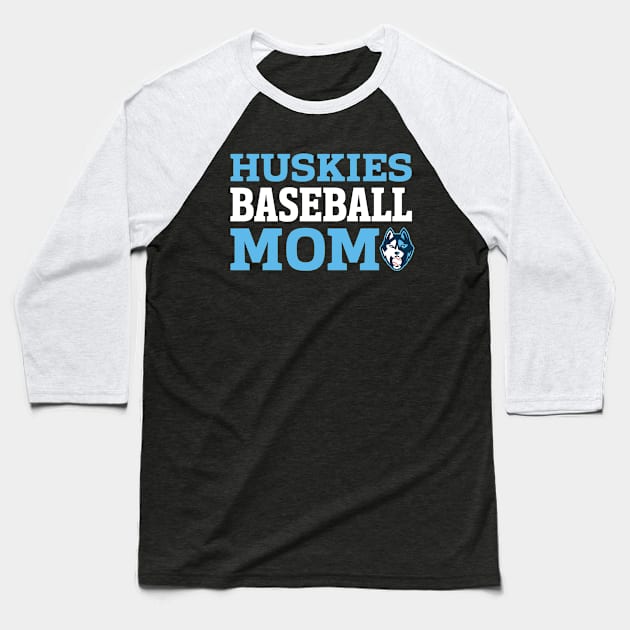 Huskies MOM2 Baseball T-Shirt by plempa13